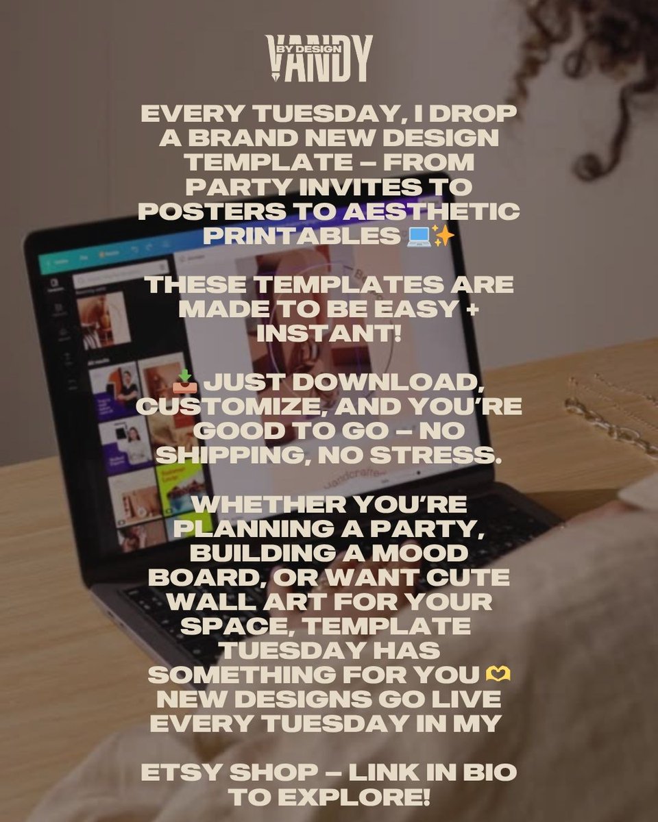 🎨 TEMPLATE TUESDAY is officially a thing over here!

Every tuesday I’ll be dropping a brand new design template — think party invites, posters, aesthetic printables + more 👀✨

These are all instant digital downloads, so you can grab, customize, and go — no waiting, no stress!