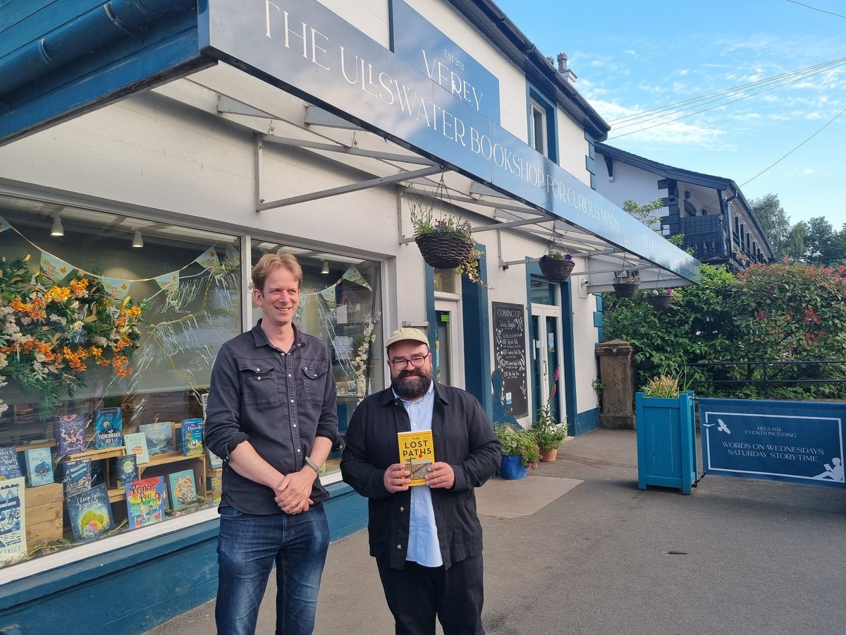 Alan Cleaver (@thelonningsguy) on Twitter photo A wonderful evening at <a href="/VereyBooks/">VereyBooks</a> with Lost Paths author <a href="/cornish_jack/">Jack Cornish</a> and <a href="/Countrystride1/">Countrystride</a> discussing tramps, trods, drovers roads and England's amazing footpaths. Lost Paths should definitely be in your backpack. A wonderful evening at <a href="/VereyBooks/">VereyBooks</a> with Lost Paths author <a href="/cornish_jack/">Jack Cornish</a> and <a href="/Countrystride1/">Countrystride</a> discussing tramps, trods, drovers roads and England's amazing footpaths. Lost Paths should definitely be in your backpack.