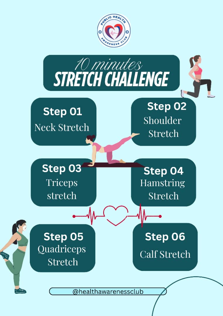 The79658Hac's tweet photo. 10-Minute Stretch Challenge: Post a pic of your stretch with #FitChallenge tag us @The79658Hac
#TheHac #10MinutesFitChallenge https://t.co/st2cwNPtbj