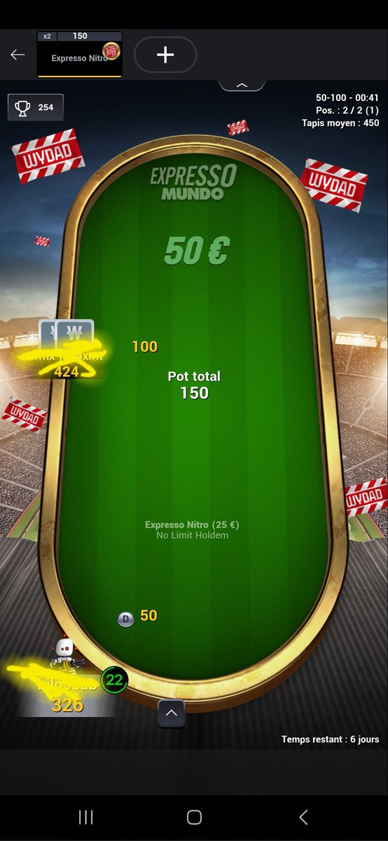 Pacman000007's tweet photo. Bonjour @Winamax 
Suite à votre maintenance je ne pouvait plus voir mes cartes de ma partie en cours et donc je ne pouvais plus jouer. 
Un remboursement me semble normal nan? https://t.co/ZCbflT4Mpz