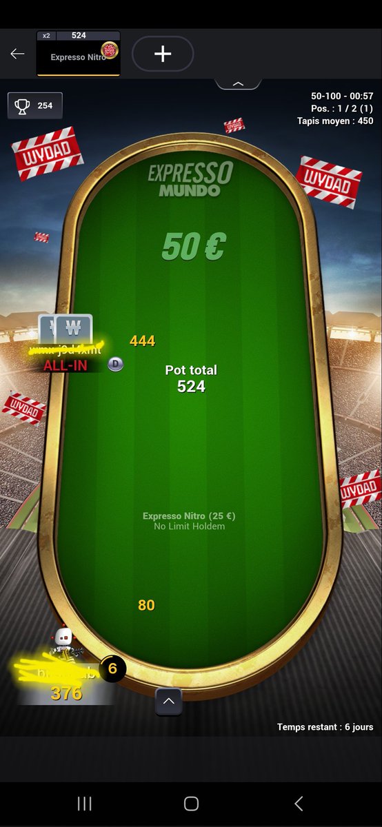 Pacman000007's tweet photo. Bonjour @Winamax 
Suite à votre maintenance je ne pouvait plus voir mes cartes de ma partie en cours et donc je ne pouvais plus jouer. 
Un remboursement me semble normal nan? https://t.co/ZCbflT4Mpz