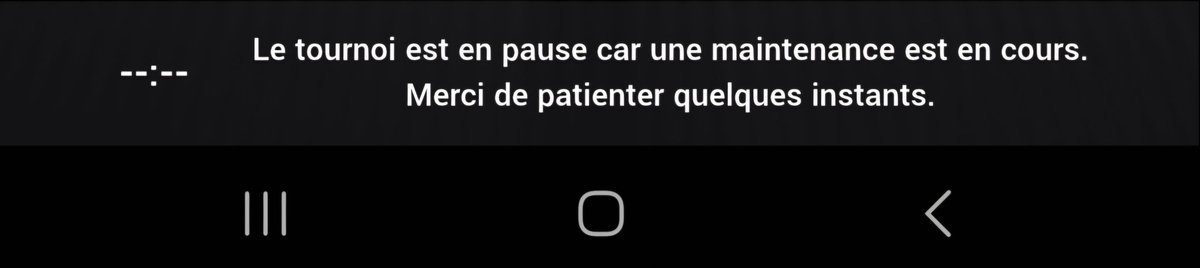 Pacman000007's tweet photo. Bonjour @Winamax 
Suite à votre maintenance je ne pouvait plus voir mes cartes de ma partie en cours et donc je ne pouvais plus jouer. 
Un remboursement me semble normal nan? https://t.co/ZCbflT4Mpz