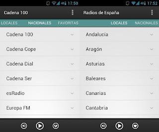 centroblogs's tweet image. Si sois aficionados a la música y os gusta escuchar la radio, en para el móvil acabamos de probar una aplicación Android realmente interesante, se trata Radios de España, una aplicación gratuita que os permitirá...
#appsandroid #radios 
paraelmovil.es/2013/04/aplica…
