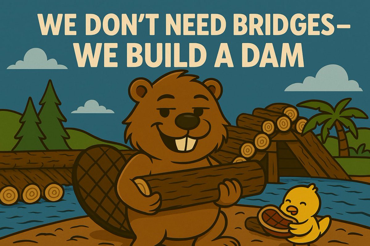 Dammit_Beavers's tweet photo. In every dam build, there are setbacks.
But beavers don’t quit when it cracks —
they patch it, stack it, and build even higher. 🧱🦫

No structure without stress.
No chart without dips.
 Keep building. $DAMMIT.

#DAMMIT #BeaverCT #WAGMI #MemeCoinMadness https://t.co/qlPM5IRPIl