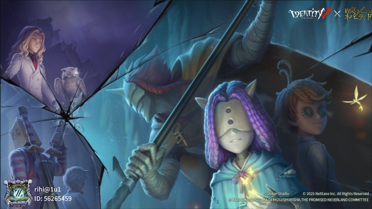 私と一緒に「identityV」で遊ぼう！