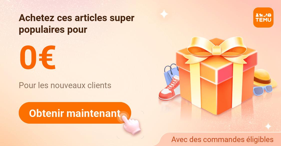 marius38620's tweet photo. Obtenez 0€ cadeaux chez https://t.co/t05KyFrGI9 et recherchez frn470797 dans l'application Temu Obtenez directement 0€ cadeaux dans l'application Temu ici : https://t.co/KRM5zBJqXX
Encore une surprise pour vous ! Cliquez sur https://t.co/pEYkDdB4v5 https://t.co/bXaxo1vqlE