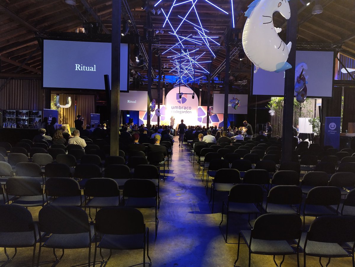Arrived for day 2 of <a href="/umbraco/">Umbraco HQ</a> codegarden
