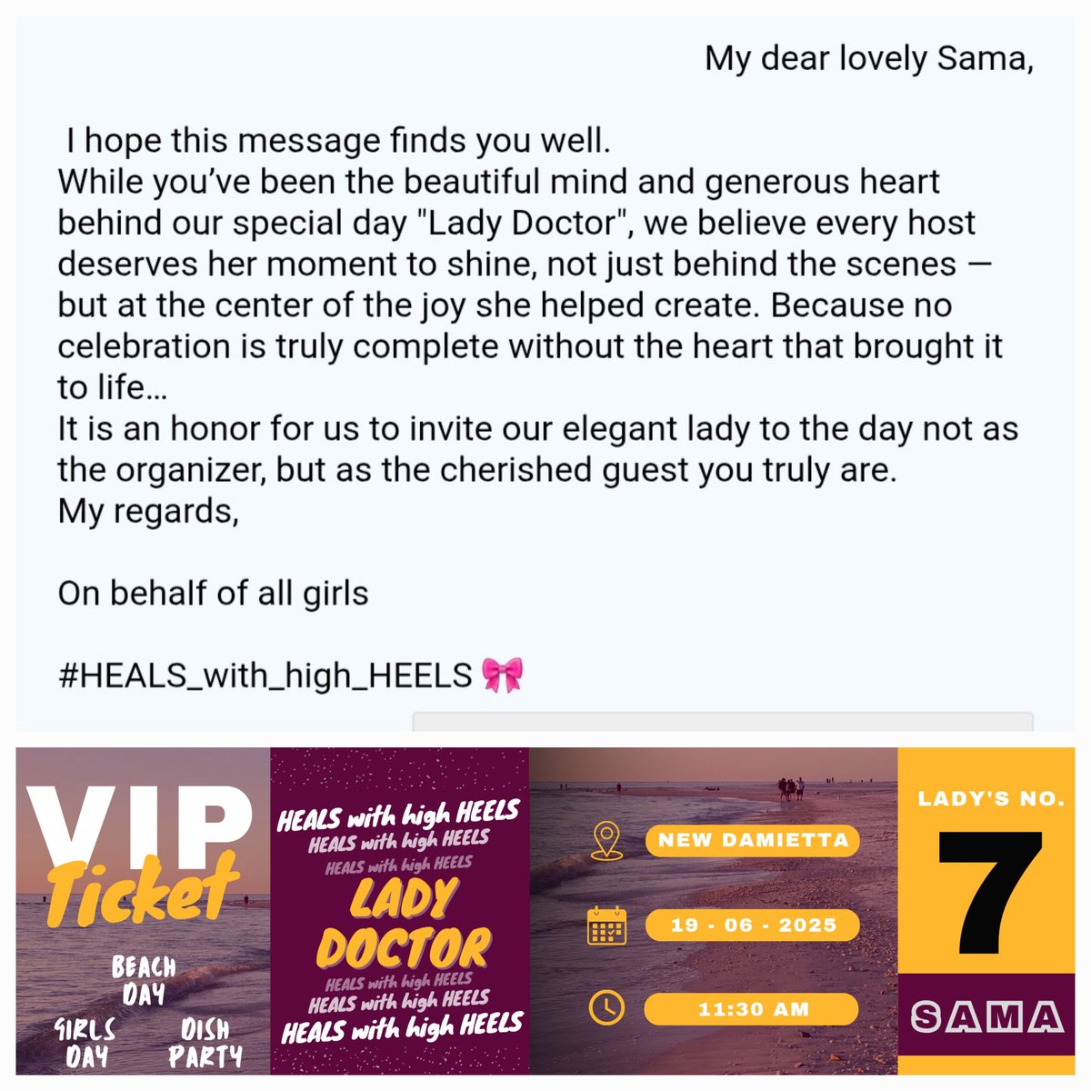 SamaM154's tweet photo. Invitations are sent
Team is gathered
We are ready to launch🔥🔥
#HEALS_with_high_HEELS
#3_in_1 | #LADY_DOCTOR https://t.co/BBVV3wg55c