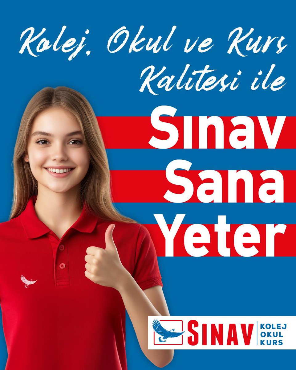 Kolej, Okul, Kurs Kalitesi ile 
SINAV SANA YETER 🦅✨ 

#sınavkolej #sınavilerikurs #sınavliseleri #sınavokulları #sınavegitimkurumları