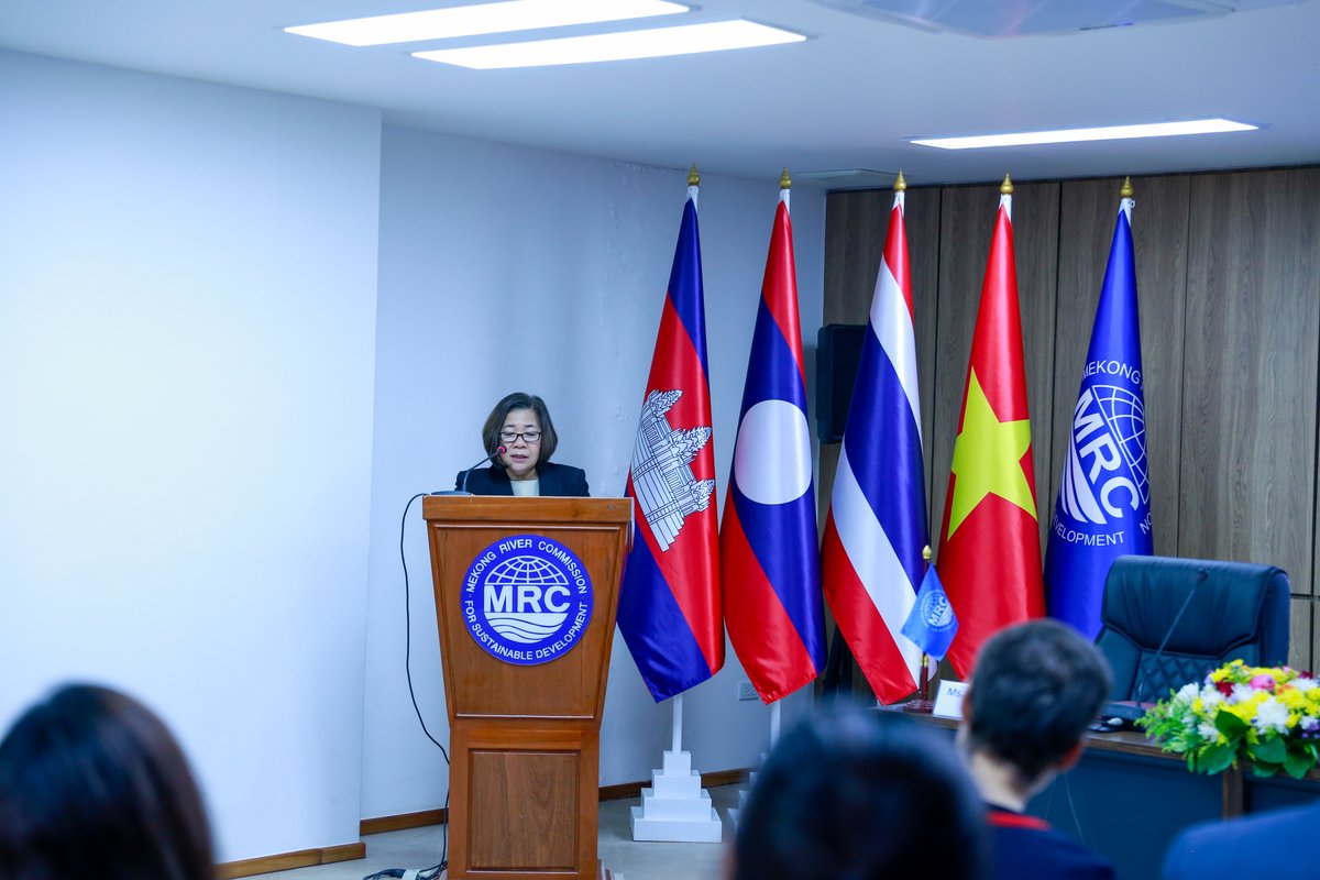 ukincambodia's tweet photo. Sharing expertise, supporting communities and protecting biodiversity.

The UK is proud to join the @MRCMekong as a Development Partner, where we will work with Cambodia and other member countries to protect the ecosystems and people of the Mekong River Basin. https://t.co/7WPezOLasa