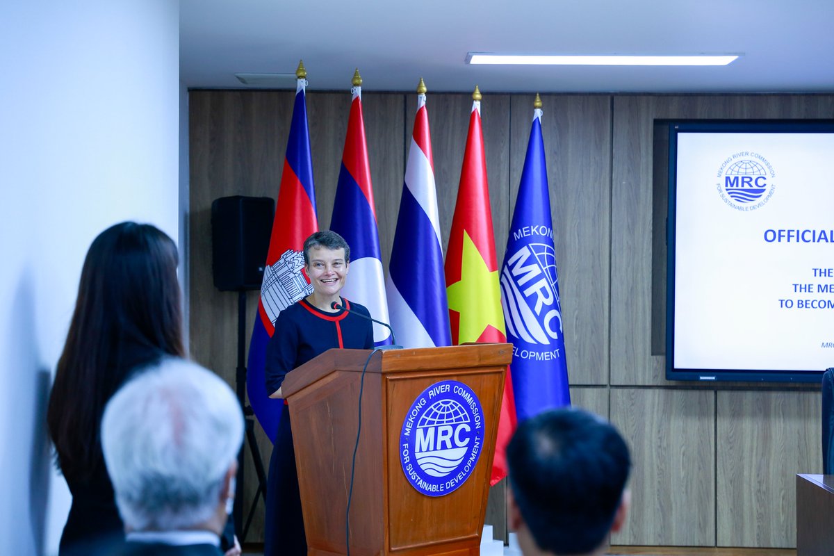 ukincambodia's tweet photo. Sharing expertise, supporting communities and protecting biodiversity.

The UK is proud to join the @MRCMekong as a Development Partner, where we will work with Cambodia and other member countries to protect the ecosystems and people of the Mekong River Basin. https://t.co/7WPezOLasa