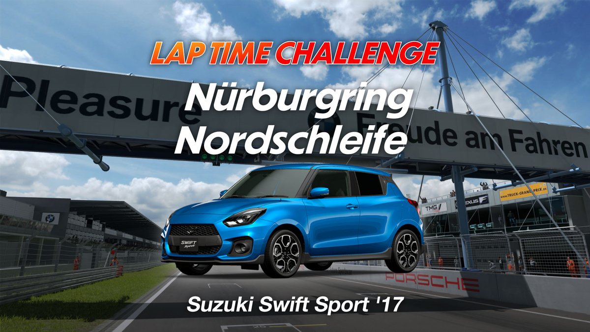 New time trial at Nürburgring!🇩🇪
 
A Lap Time Challenge is now available on the legendary 20.8km, 170-corner "Green Hell"- the Nürburgring Nordschleife!
 
Available until 3 July.
 
#GT7 #GranTurismo
