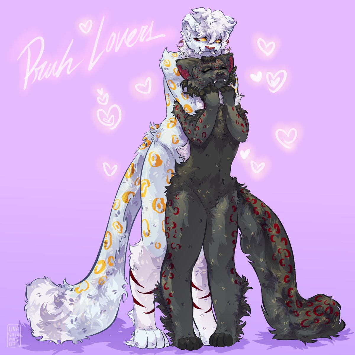 Kanaka + Limei 🤍🖤
( <a href="/Unitoxik/">Uni 🦇</a> )

🎨 Art by UnaSalamandra (FA)