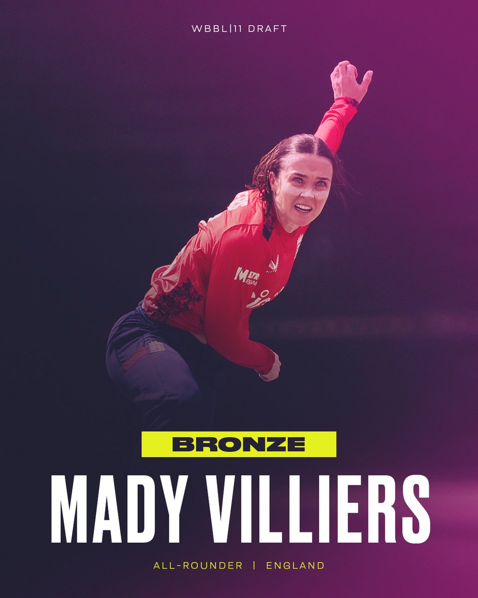 Our final selection in the #WBBLDraft is Mady Villiers 🙌🏴󠁧󠁢󠁥󠁮󠁧󠁿 

#sixers