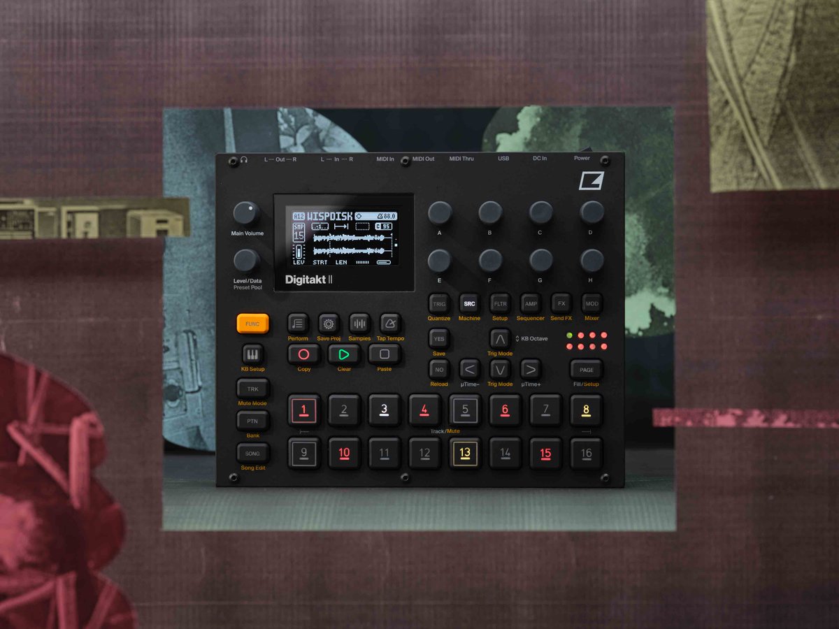 ElektronJapan's tweet photo. Elektron Digitakt IIが再入荷しました!残りわずかとなっております。商品ページをご確認ください:https://t.co/S1xQDKDK6Z #Digitakt2 #Digitakt #DigitaktII #Elektron https://t.co/Ec3NvmrvFB