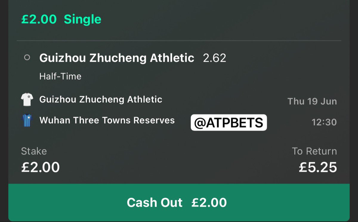 ATPBETSs's tweet photo. LET’S GOOOOOOOOO💰💰💰

HAPPY THURSDAY EVERYONE

ODDS : 2.62🔥🔥

All Bets On Telegram First
Join For FREE 👉 https://t.co/ukUgQqG6Vk https://t.co/RyXDcCNTkP
