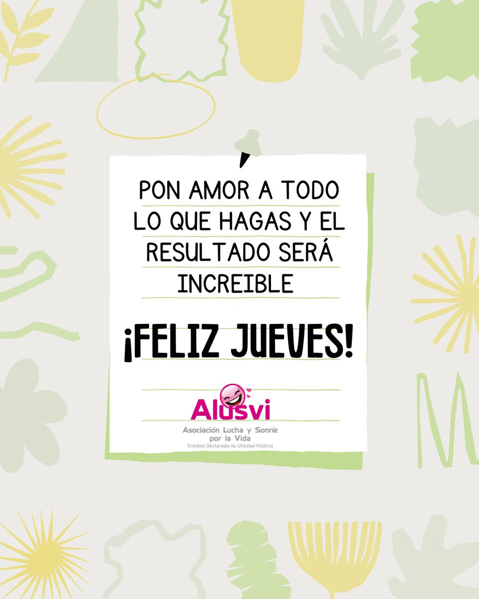 ¡BUENOS DÍAS! 🙂

Casi a finales de la semana... 
 
Hoy y mañana podéis visitarnos en nuestra sede de 8 a 14h, fuera de ese horario podréis contactar con nosotros en el teléfono 658915577
#Alusvi #alusvipilas #ayudandoapersonas #solidaridad #LuchandoConUnaSonrisa #felizdia