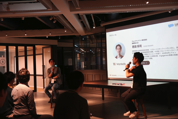 naranch's tweet photo. Wantedly HRコミュニティ「Lab W」イベント、続々と展開していっております！実践知が巡り、つながる、カジュアルな研究所みたいな場をラボメンの皆さんと作っています。Wantedlyをご利用の皆さん限定のコミュニティですので、ぜひ気になる方は✨ #LabW https://t.co/MrhT7SsVuS