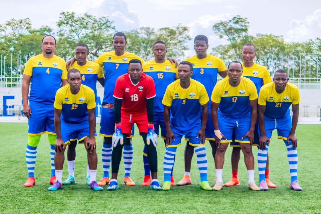 FAPA_Rwanda's tweet photo. 🇷🇼⚽🇺🇬 A game of Legends vs Veterans!

FAPA The Legends take on Uganda’s Flair 50 FC in a special friendly at Pele Stadium, Kigali on June 21, 2025 — kickoff at 10:00 AM.

A celebration of regional solidarity &amp; the beautiful game.
FREE entry – All welcome!
#FootballForDiplomacy https://t.co/aJe5A5Z9ug