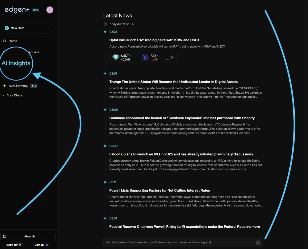 we meme, but seriously, if you want to actually "monitor the situation", just use Edgen's "AI Insights".

instantly aggregated and curated news, neatly tied to impacted tokens.

faster than doomscrolling, healthier for your portfolio

👉 edgen.tech/news