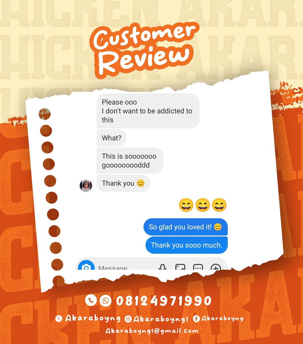 Warning. Don't have a bite of Chicken Akara from Akaraboyng if you don't want to get addicted to the delicious taste. 🙂

#AkaraWeyGoHarvard