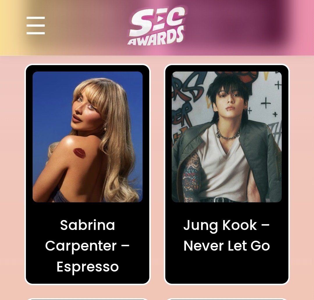 🗳: I vote #NeverLetGo for #MusicaInternacionaldoAno at the #SECAwards 

— must follow <a href="/secawards/">SEC Awards</a>