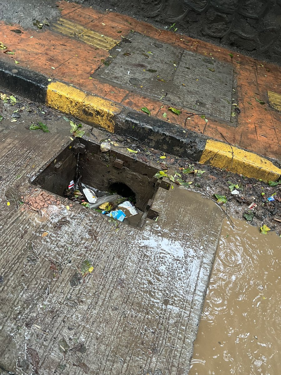 Drain lids missing at DN nagar municipal school Road in peak monsoon. Cars/ autos or even people can fall .. please attend on urgent basis <a href="/mybmc/">माझी Mumbai, आपली BMC</a> <a href="/mybmcwardKW/">Ward KW BMC</a> <a href="/zoru75/">Zoru Bhathena</a> <a href="/AndheriLOCA/">ANDHERI LOKHANDWALA OSHIWARA CITIZEN'S ASSOCIATION</a>