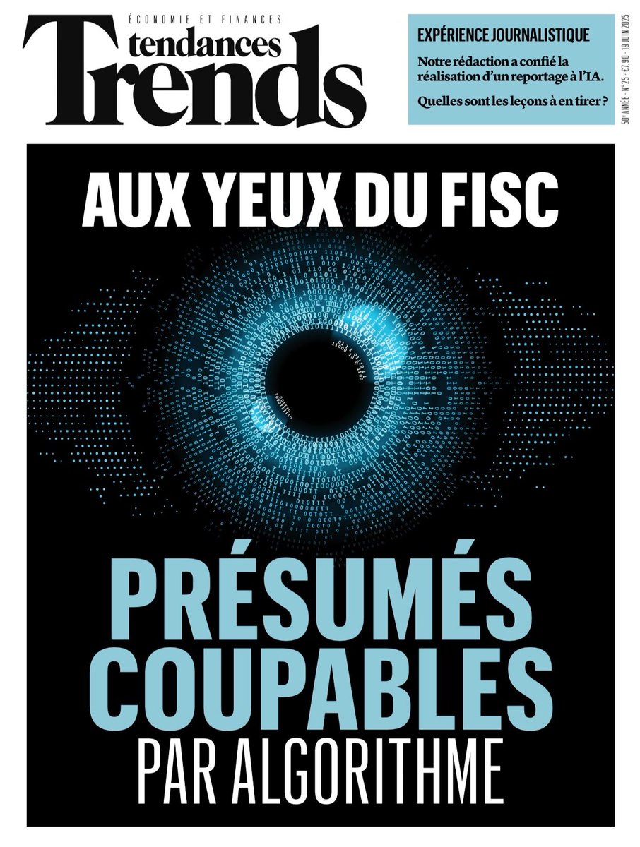 FredBrebant's tweet image. 🕵️ Va-t-on vers une surveillance financière généralisée en #Belgique? Un gros dossier sur les nouvelles armes du #Fisc dans le nouveau @TrendsCanalZ signé @BastianoBuron 💡