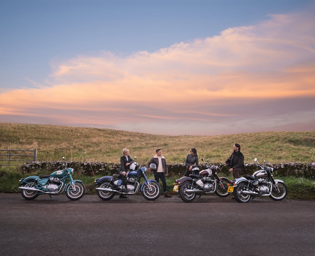 Living it up the old-school way. #Classic650

#StayPureStayClassic #RoyalEnfield #RidePure #PureMotorcycling