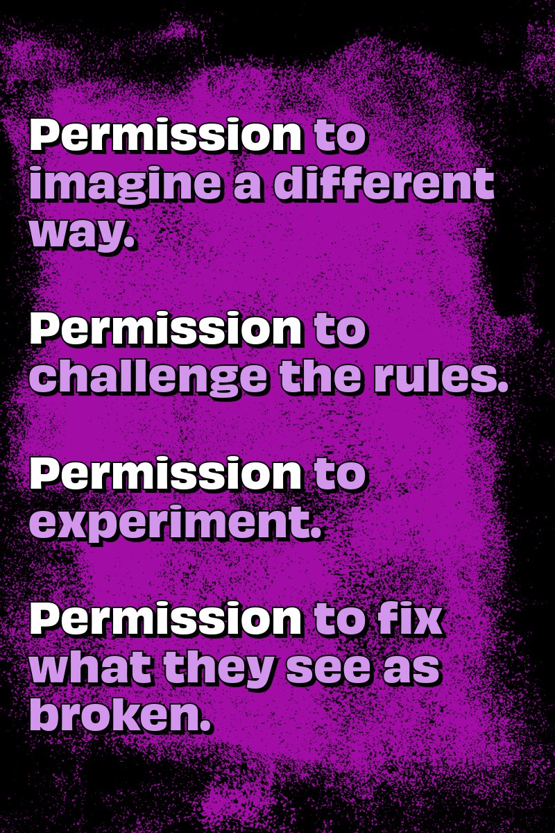 The crucial, often overlooked, ingredient for community-led innovation is permission.

Read more 👉 lttr.ai/AfeRI