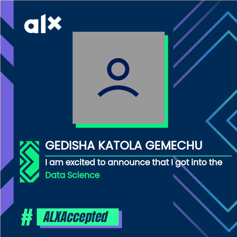 kussemigne's tweet photo. ALX Accepted 🎉 I am excited to announce that I got into the Data Science Program. ✍️ https://t.co/pWnYtD833s