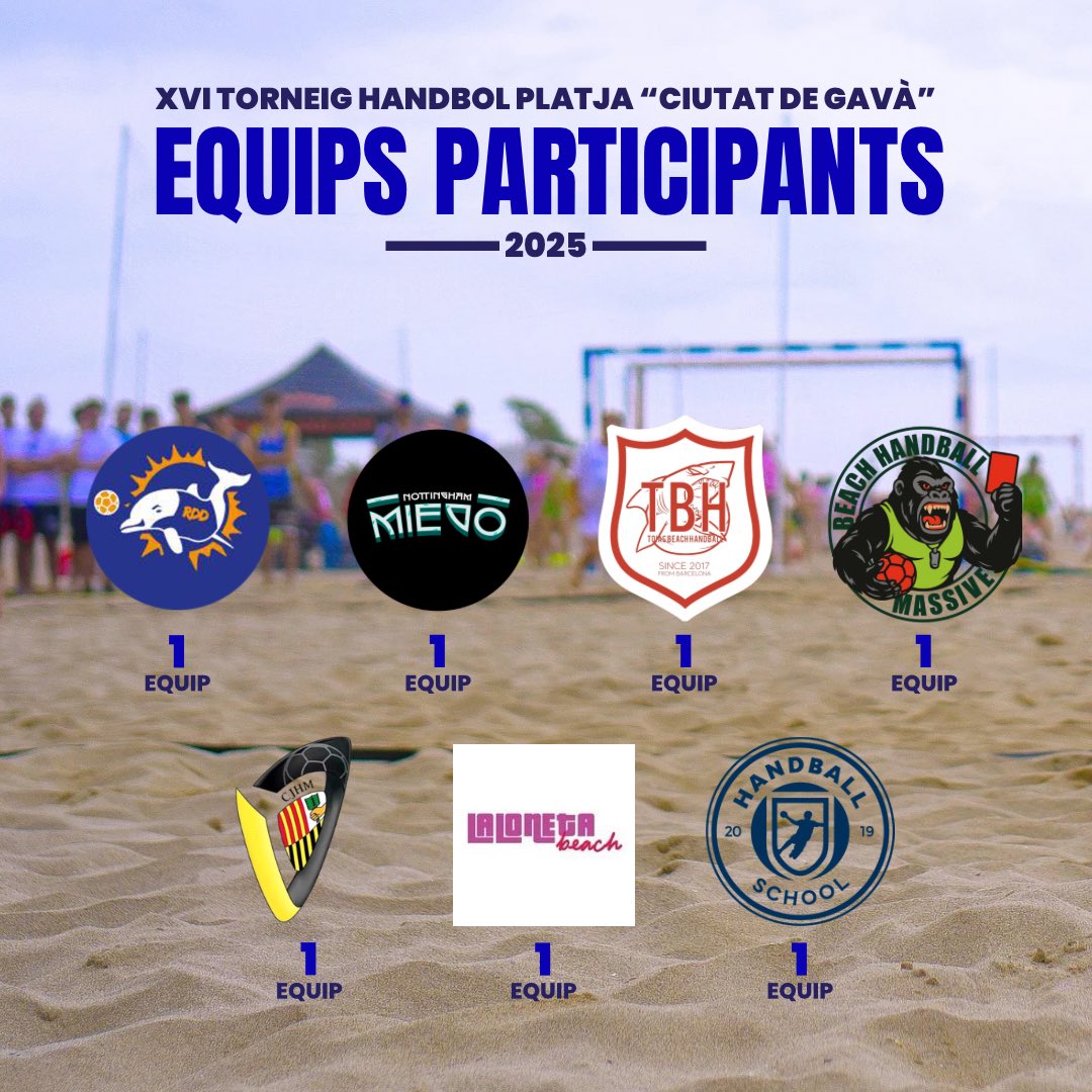 Cada vegada queda menys per aquest cap de setmana😋 

🕒Horaris a la web de la <a href="/FedCatHandbol/">Federació Catalana d’Handbol</a> 

💙❤️
#ADNHandbol