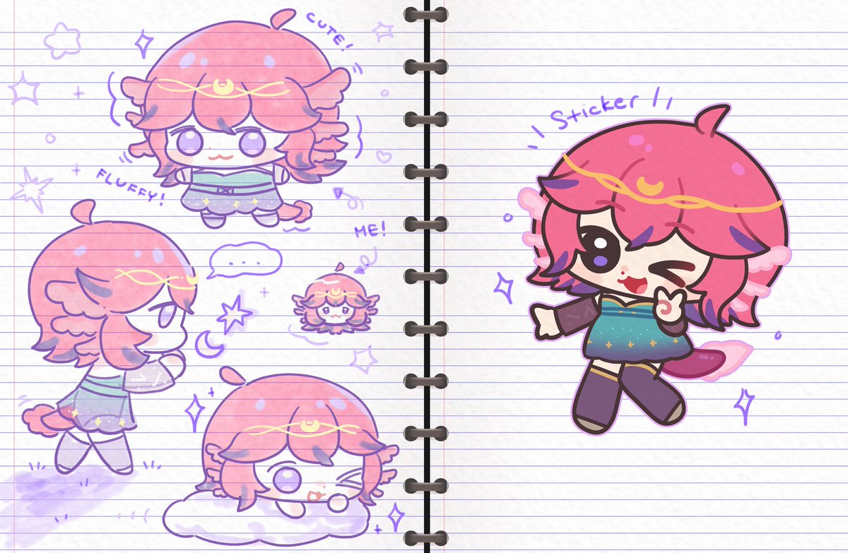 I drew beanies 🖍️🖍️

@.RainuRaiju  @.astroaxol 
#VGenComm