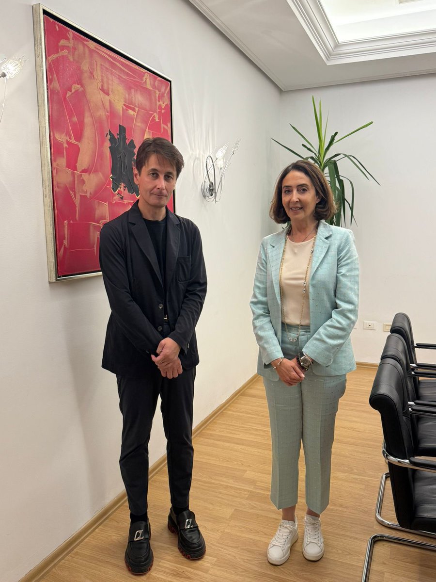 Nizami Ganjavi International Center - NGIC (@nizamiganjaviic) on Twitter photo A meeting was held in #Albania between the President of the <a href="/AnnaLindh/">Anna Lindh Foundation</a> Foundation, H.R.H. <a href="/PrincessRymAli/">Rym Ali</a> and the Secretary-General of the NGIC, <a href="/RovshanMuradov/">Rovshan Muradov</a> A meeting was held in #Albania between the President of the <a href="/AnnaLindh/">Anna Lindh Foundation</a> Foundation, H.R.H. <a href="/PrincessRymAli/">Rym Ali</a> and the Secretary-General of the NGIC, <a href="/RovshanMuradov/">Rovshan Muradov</a>