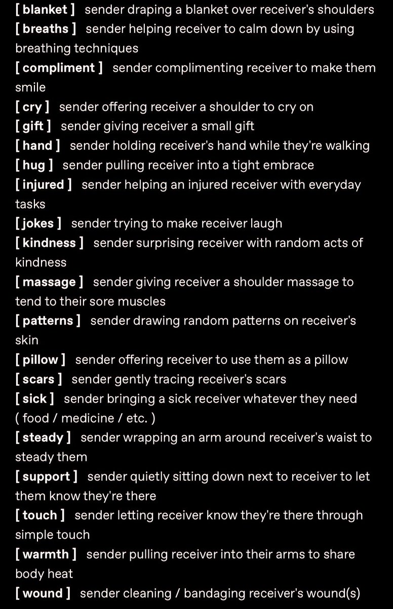 takeaims's tweet image. katalyst.ꗄ leave a ♡ for a random starter or comment for a specific one !