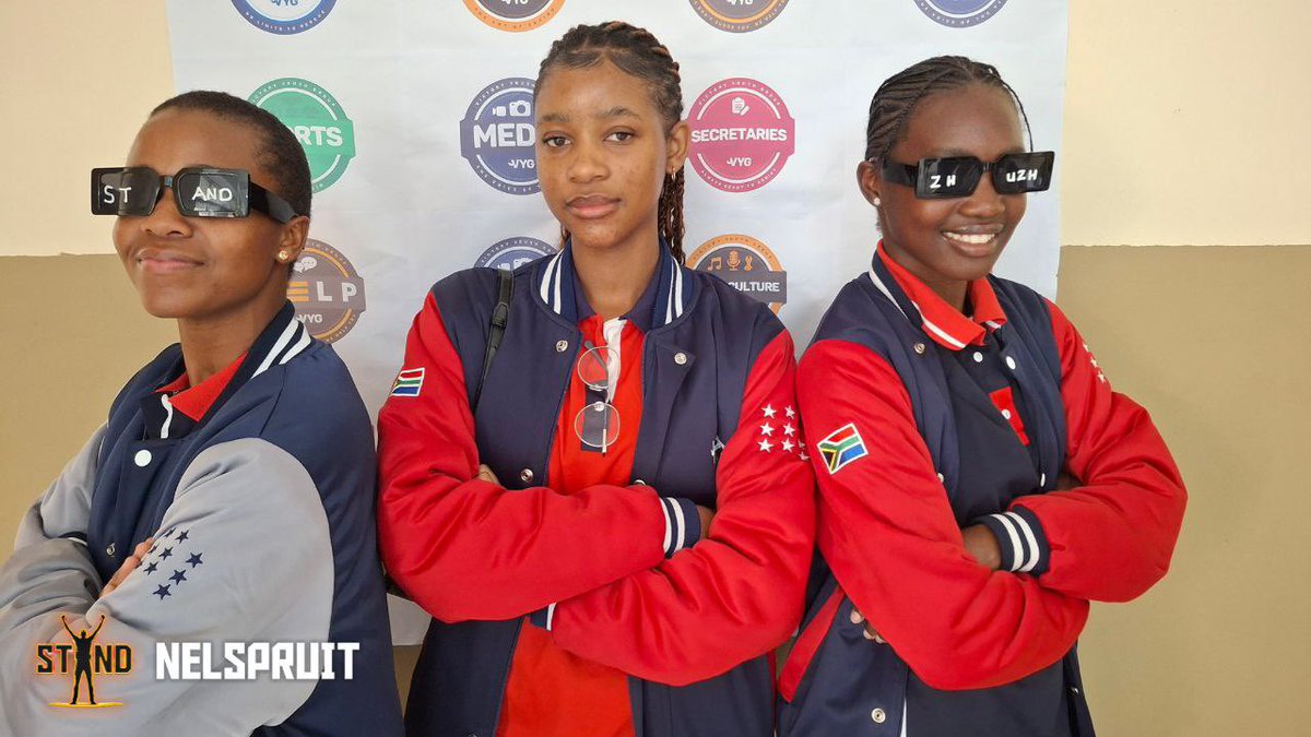 vygsa_official's tweet photo. Energy 🔌🔋. Unity🤝. Power💪. That’s how the VYG in Nelspruit STAND 💪🏽✨
#Zhuzh #StandEvent #VYGSA #GreatestOfAll #June16 #SouthAfrica #HighSchool #Purpose https://t.co/VPJlrHiQEC