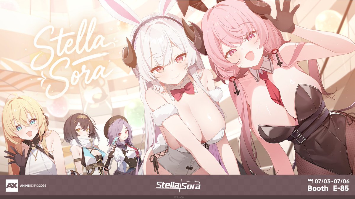 Esteemed Tyrants, Stella Sora will be attending the Anime Expo