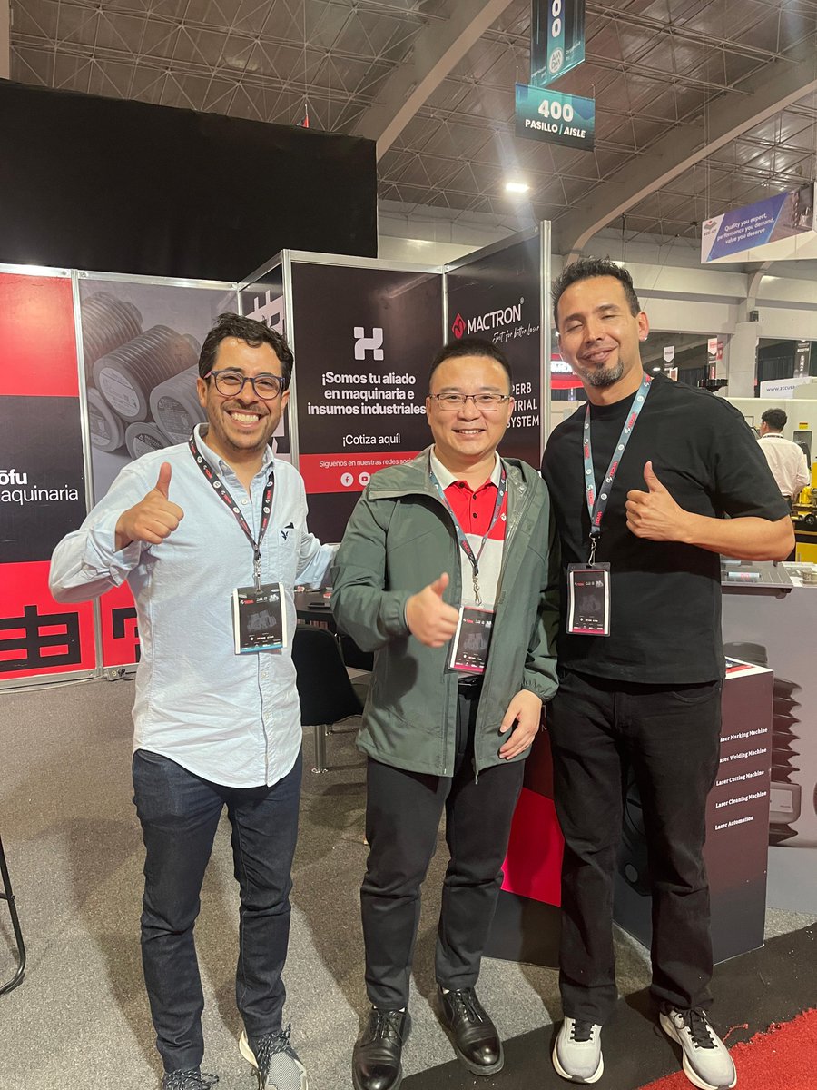 mactron_tech's tweet image. 🎉TECMA México 2025 First Day Wrapped! More Excitement Awaits Tomorrow🎉

📢 Can&apos;t Make It On-Site? No Problem!
24/7 Remote Consultation:
📧 Email: info@mactrontech.com
🌐 Website: mactrontech.com 

#mactronlaser #laserwedling  #lasermarking #metalprocessing #tecma2025