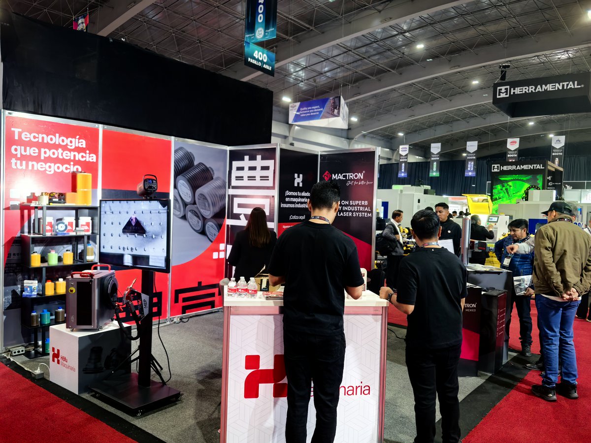 mactron_tech's tweet image. 🎉TECMA México 2025 First Day Wrapped! More Excitement Awaits Tomorrow🎉

📢 Can&apos;t Make It On-Site? No Problem!
24/7 Remote Consultation:
📧 Email: info@mactrontech.com
🌐 Website: mactrontech.com 

#mactronlaser #laserwedling  #lasermarking #metalprocessing #tecma2025