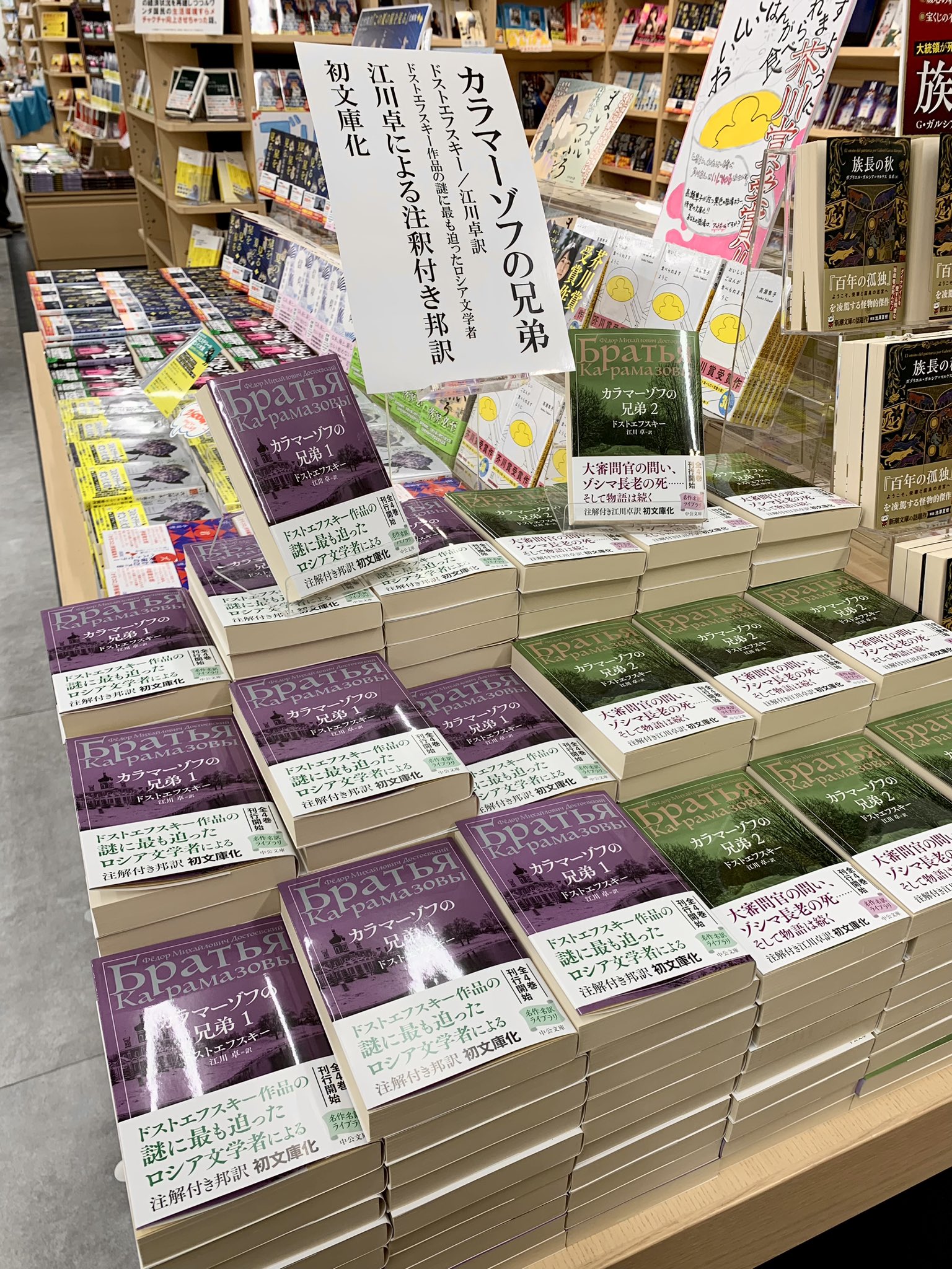 ドストエフスキー『カラマーゾフの兄弟』江川卓訳　集英社版世界文学全集 Amazon.co.jp: 世界文学全集〈46〉ドストエフスキー