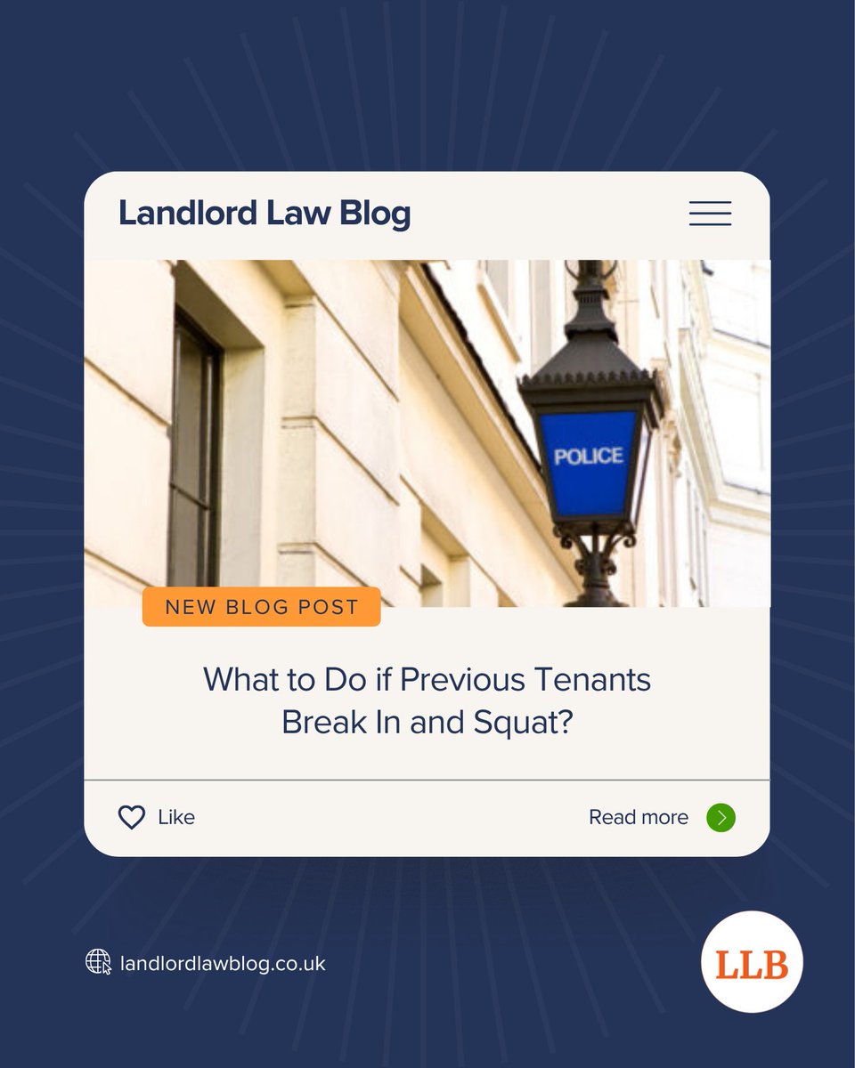 LandlordLaw's tweet image. Locks changed, but tenants break back in to squat? 🏠🔐

Sadly, it&apos;s real.

Key advice: Call police, secure property, NEVER use force yourself.

Get the full guide on handling it legally!

Read more: bit.ly/43KOVsy 

#landlordlaw #squatterproblems #evictionadvice