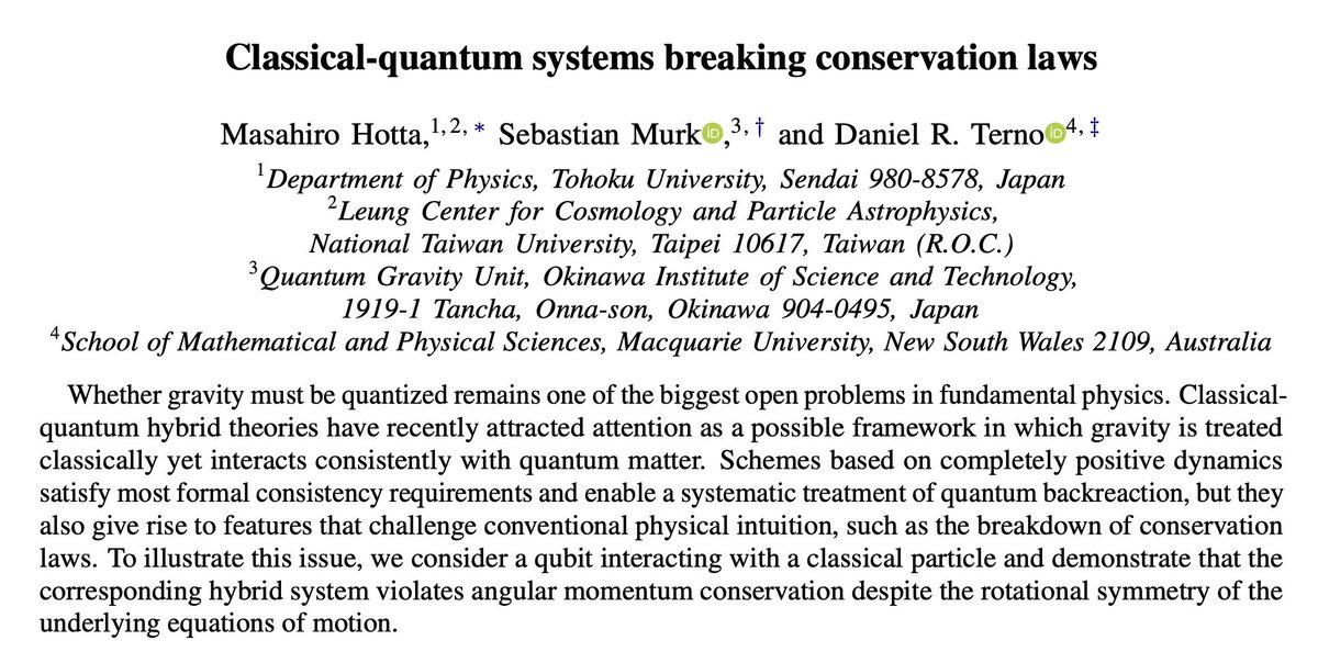 sebmurk's tweet photo. Excited to share this new preprint in collaboration with Masahiro Hotta and Daniel Terno🎓

https://t.co/fCg6tkOxHU https://t.co/jtwor8pwCK