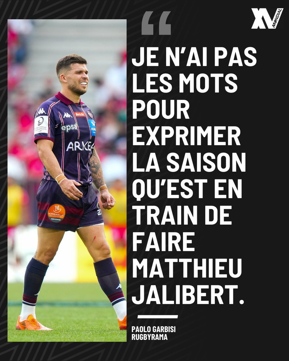 XVMondial's tweet photo. Paolo Garbisi sous le choc au sujet de Jalibert ! 💥
➡️ https://t.co/r7M2tmfEA6 https://t.co/TGy6zoKIXO