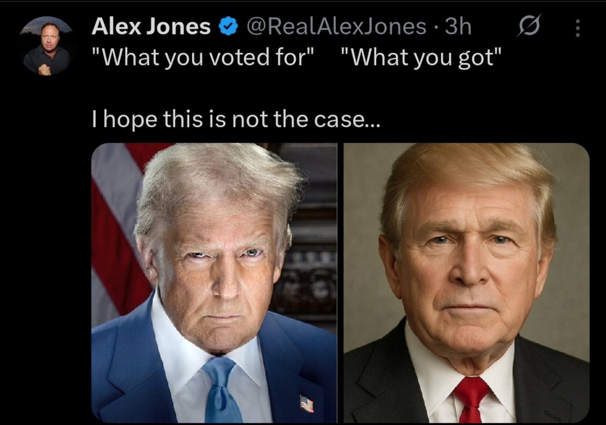 En vrai Trump il nous a tous berné faut le dire. Le personnage est critiquable, mais certaines de ses promesses étaient louables. 

Aujourd'hui, on voit bien que lorsque Poutine disait "quelque soit le président américain, ce sont les petits hommes en noir qui lui disent quoi