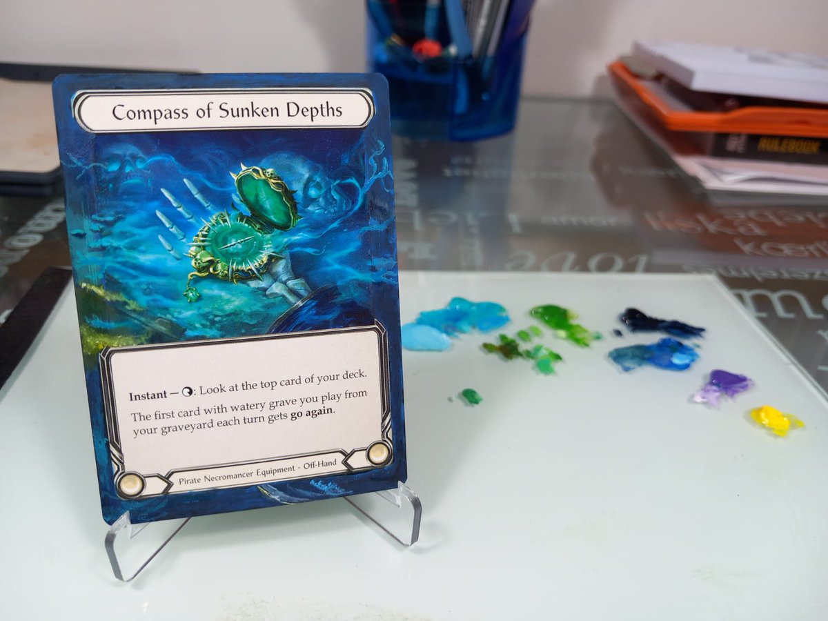 fab #fleshandblood Compass of Sunken Depths. Art Extended