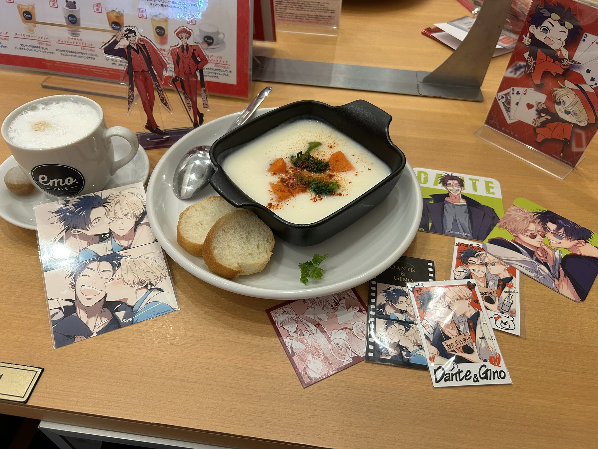 原宿】「裏切り者のラブソング」コラボレーションカフェ | emocafe