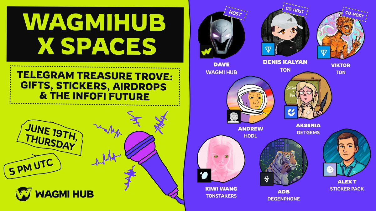 🎙 Telegram Treasure Trove: Gifts, Stickers, Airdrops &amp; the InfoFi Future

Telegram just became Web3’s carnival with collectible gifts, sticker flexes, and a looming NFT bazaar. This episode dives deep into the Telegram sticker shop craze, the upcoming NFT marketplace, and how