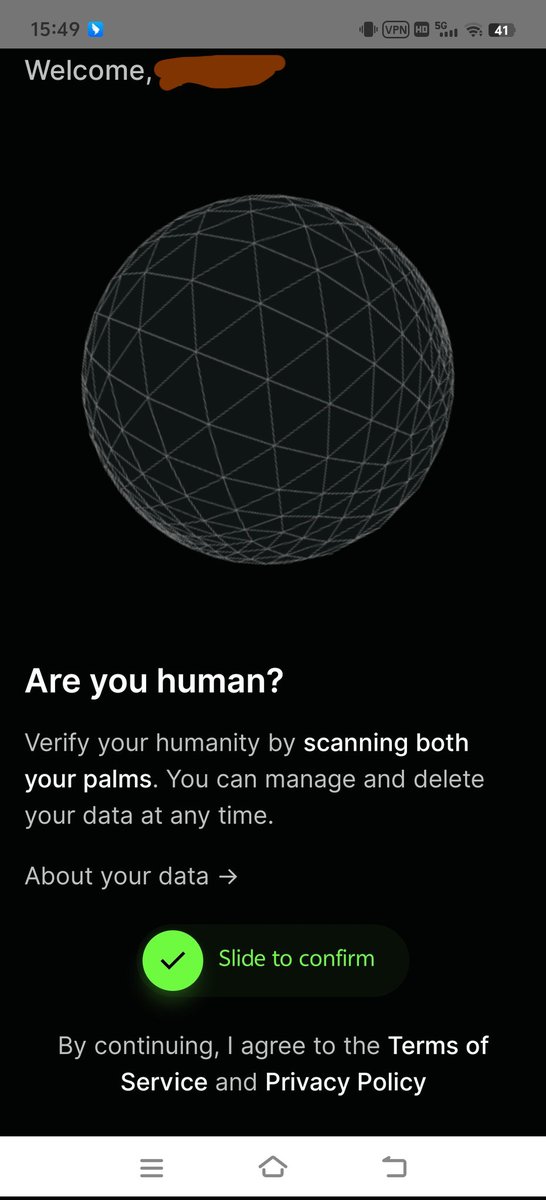 SoBelva07's tweet photo. The future of identity verification is here, thanks to @HumanityProt’s palm recognition app. It’s quick, safe, and incredibly easy to use. #WeAreHumanityProtocol https://t.co/NYusib6pLI