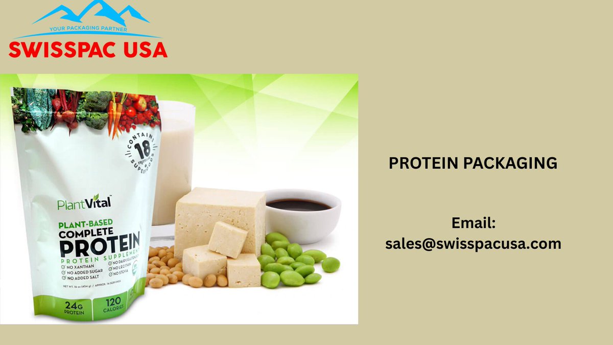 SwissPAC2's tweet image. The future of our #proteinpackaging, consider both the nutritional benefits and the environmental impact.
swisspacusa.com
sales@swisspacusa.com
#protein #proteinpackaging #proteinbags #proteinpouches #innovation #brand